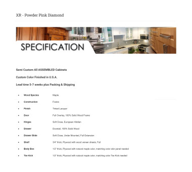 XR - Powder Pink Diamond